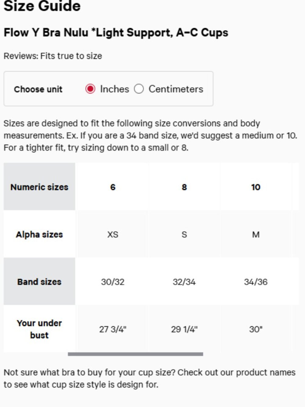 Lululemon Flow Y Bra Nulu, Light Support, A–C Cups, NWT - Picture 8 of 8